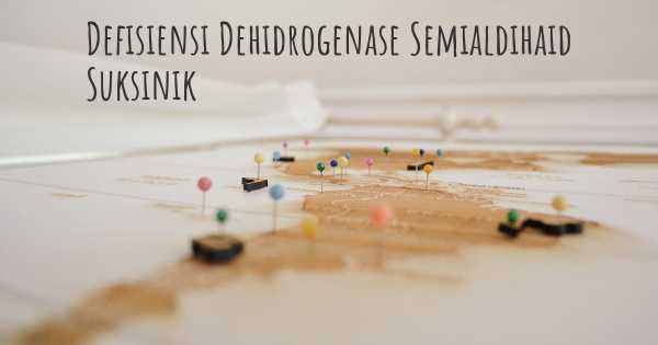 Defisiensi Dehidrogenase Semialdihaid Suksinik