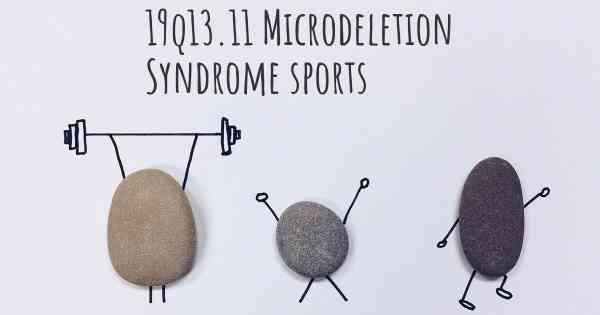 19q13.11 Microdeletion Syndrome sports