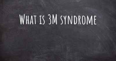 What is 3M syndrome