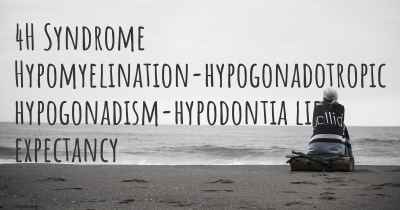 4H Syndrome Hypomyelination-hypogonadotropic hypogonadism-hypodontia life expectancy