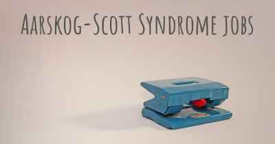 Aarskog-Scott Syndrome jobs