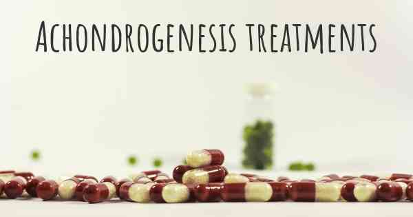 Achondrogenesis treatments