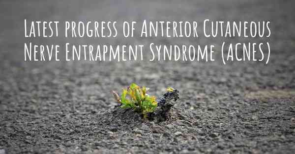 Latest progress of Anterior Cutaneous Nerve Entrapment Syndrome (ACNES)