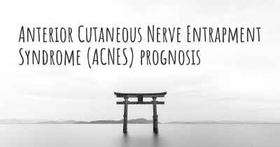 Anterior Cutaneous Nerve Entrapment Syndrome (ACNES) prognosis