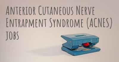 Anterior Cutaneous Nerve Entrapment Syndrome (ACNES) jobs