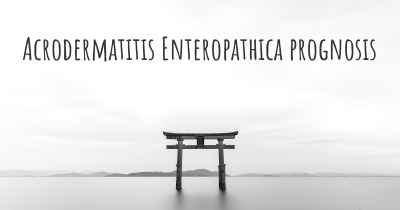 Acrodermatitis Enteropathica prognosis