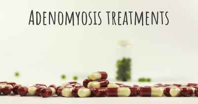 Adenomyosis treatments