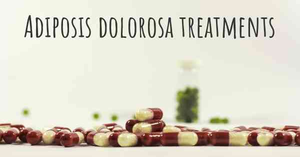 Adiposis dolorosa treatments