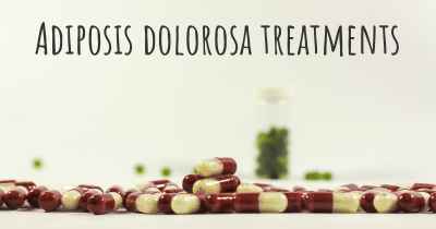 Adiposis dolorosa treatments