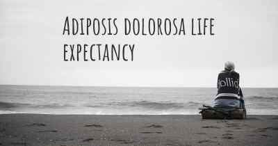 Adiposis dolorosa life expectancy