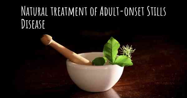 Natural treatment of Adult-onset Stills Disease