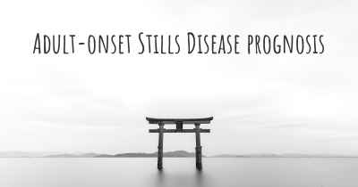 Adult-onset Stills Disease prognosis