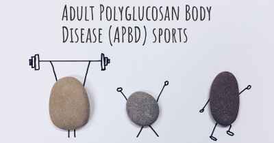 Adult Polyglucosan Body Disease (APBD) sports