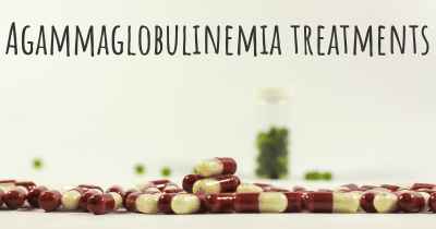 Agammaglobulinemia treatments