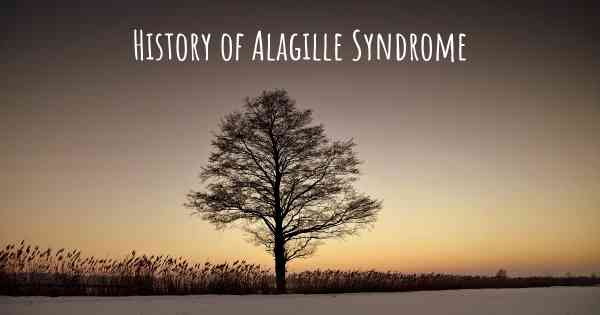 History of Alagille Syndrome
