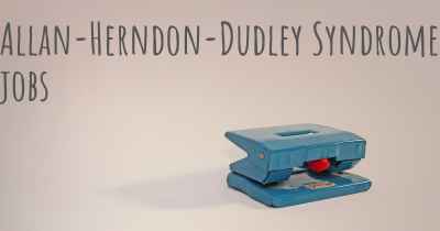 Allan-Herndon-Dudley Syndrome jobs