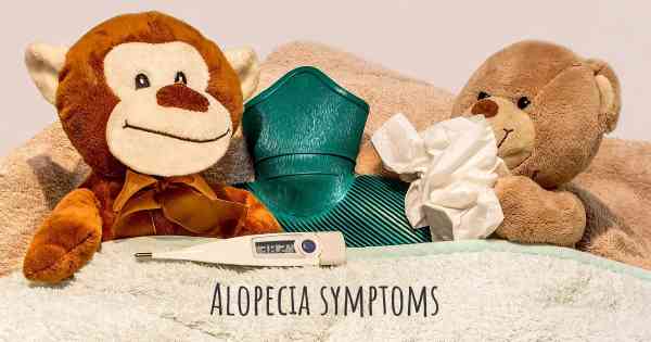 Alopecia symptoms