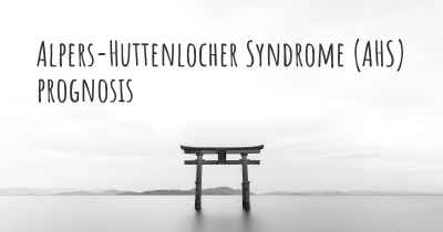 Alpers-Huttenlocher Syndrome (AHS) prognosis
