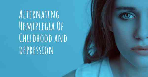 Alternating Hemiplegia Of Childhood and depression