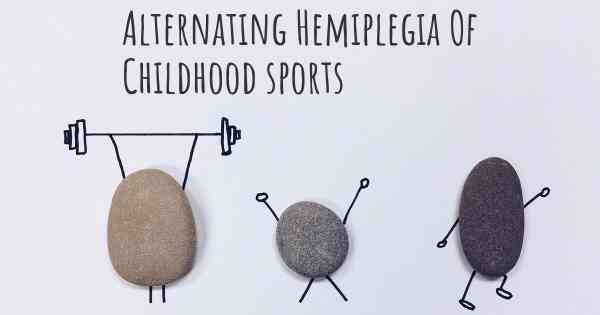 Alternating Hemiplegia Of Childhood sports