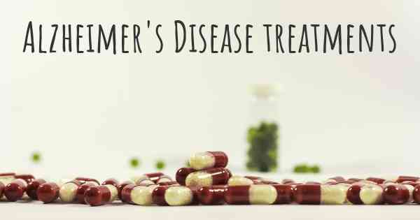 Alzheimer's Disease treatments