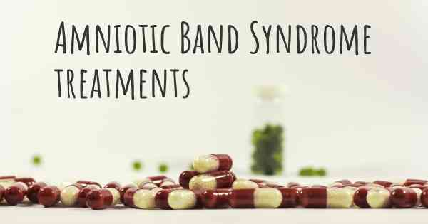Amniotic Band Syndrome treatments