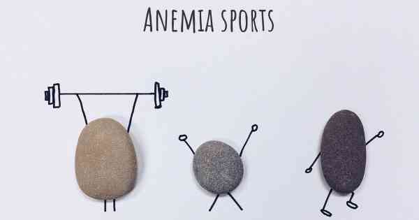 Anemia sports