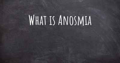 What is Anosmia