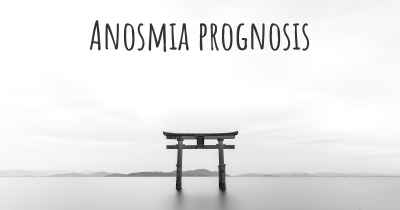 Anosmia prognosis