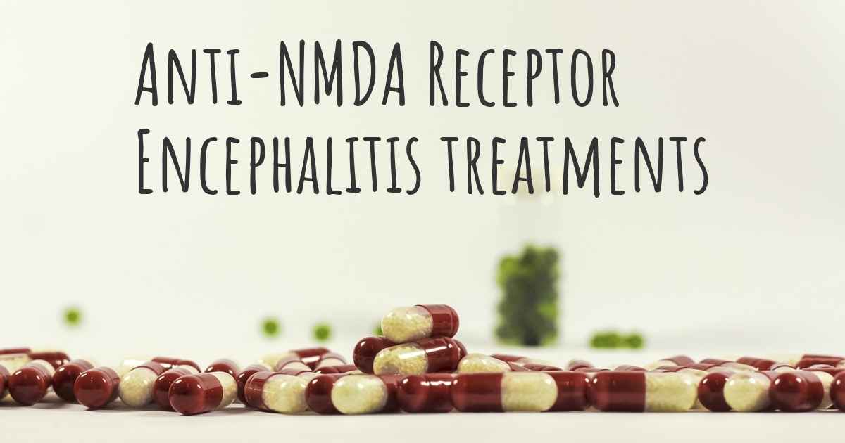 What are the best treatments for anti nmda receptor encephalitis 