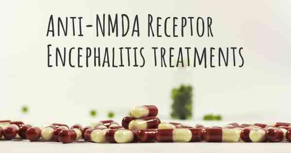 Anti-NMDA Receptor Encephalitis treatments
