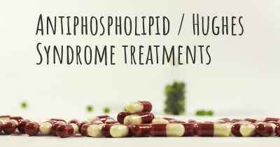 Antiphospholipid / Hughes Syndrome treatments
