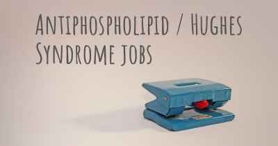 Antiphospholipid / Hughes Syndrome jobs
