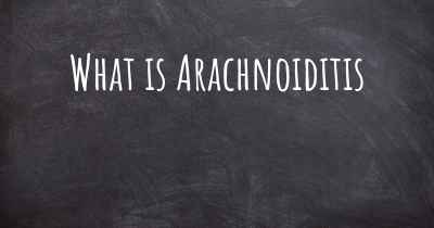What is Arachnoiditis