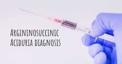 Argininosuccinic Aciduria diagnosis