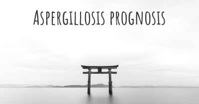 Aspergillosis prognosis