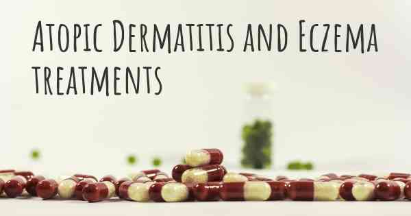 Atopic Dermatitis and Eczema treatments
