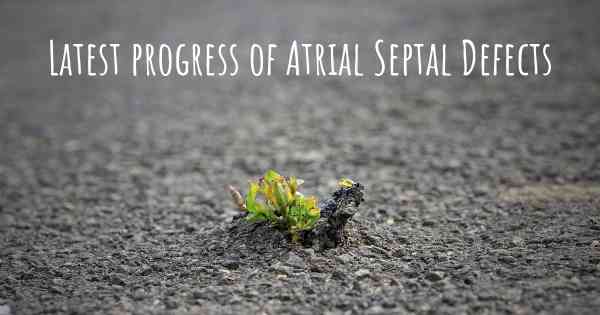Latest progress of Atrial Septal Defects