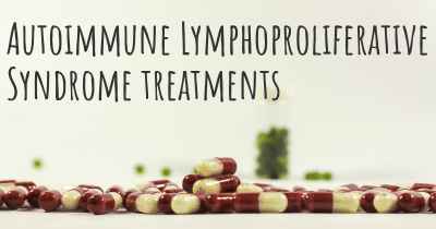 Autoimmune Lymphoproliferative Syndrome treatments