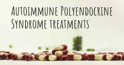 Autoimmune Polyendocrine Syndrome treatments