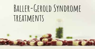 Baller-Gerold Syndrome treatments