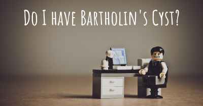 Do I have Bartholin's Cyst?