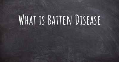 What is Batten Disease