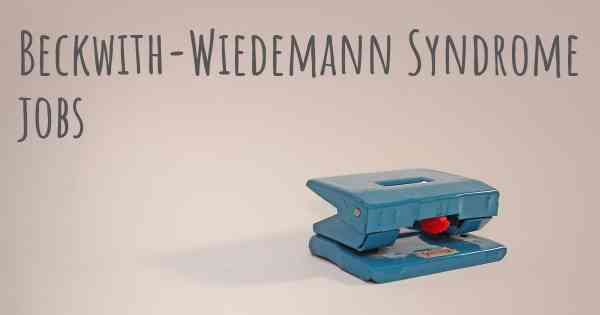 Beckwith-Wiedemann Syndrome jobs