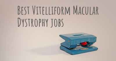 Best Vitelliform Macular Dystrophy jobs