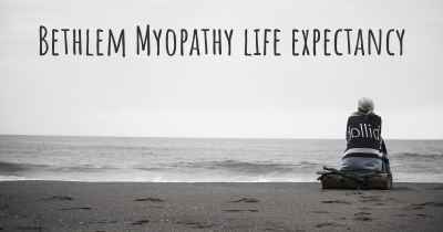 Bethlem Myopathy life expectancy