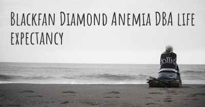 Blackfan Diamond Anemia DBA life expectancy