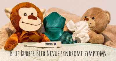 Blue Rubber Bleb Nevus syndrome symptoms
