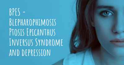 BPES - Blepharophimosis Ptosis Epicanthus Inversus Syndrome and depression