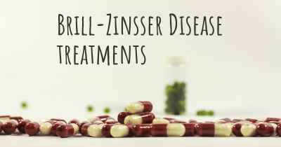 Brill-Zinsser Disease treatments